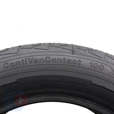 6. 195 60 16C 4x CONTINENTAL 195/60 R16C 99/97H ContiVanContact 100 Sommerreifen 2022 VOLL WIE NEU