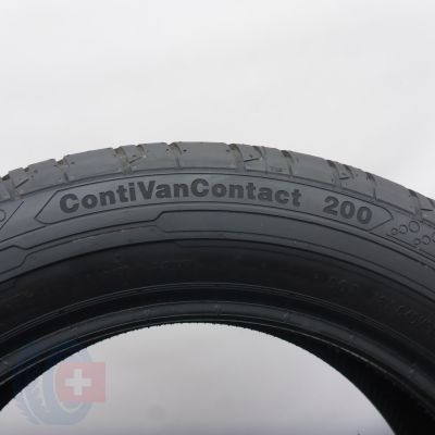 6. 225 55 17C 4x CONTINENTAL 225/55 R17C 109/107H ContiVanContact 200 Sommerreifen 2025 VOLL WIE NEU 