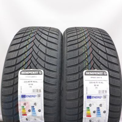 4. 225 40 19 4x SEMPERIT 225/40 R19 93W XL Speed-Grip 5 Winterreifen 2025 Ungebraucht  