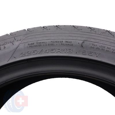 5. 225 45 18 2x GOODYEAR 225/45 R18 95Y XL Eagle F1 Asymmetric 3 BMW RSC Sommerreifen 2023 VOLL Wie Neu