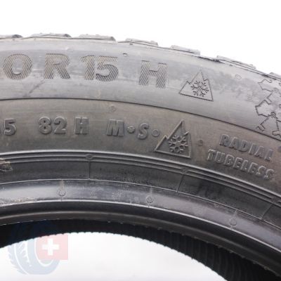 8. 195 50 15 4x CONTINENTAL 195/50 R15 82H WinterContact TS 870 Winterreifen 2023 VOLL WIE NEU 