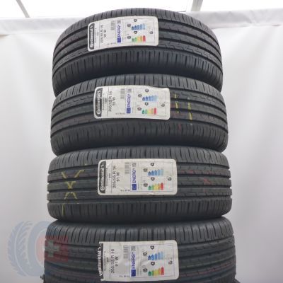  205 55 16 4x Continental 205/55 R16 91W EcoContact 6 RFT BMW Sommerreifen 2022 VOLL   