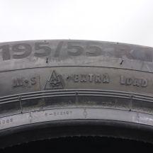 7.  195 55 16 2x CONTINENTAL 195/55 R16 91H XL AllSeason Contact Ganzjahresreifen 2021 VOLL