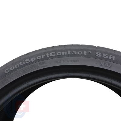 6. 255 35 19 CONTINENTAL 255/35 R19 96Y XL ContiSportContact 5 M0E RunFlat Sommerreifen 2017 6,8mm