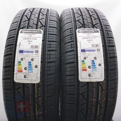 4. 235 65 17 4x CONTINENTAL 235/65 R17 108H XL CrossContact H/T M+S Sommerreifen 2024 VOLL WIE NEU   