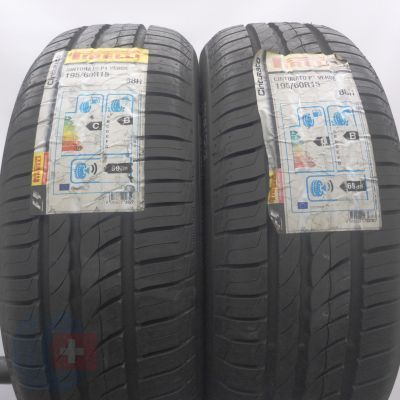 195 60 15 2x PIRELLI 195/60 R15 88H Cinturato P1 Verde Sommerreifen 2019 VOLL WIE NEU