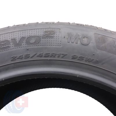 4. 245 45 17 2x HANKOOK 245/45 R17 95W Ventus S1 evo 2 K117 MO Sommerreifen 2020 VOLL Wie Neu