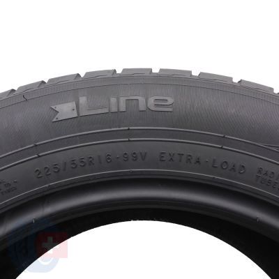 5. 225 55 16 2x NOKIAN 225/55 R16 99V XL Line Sommerreifen 2014 7mm