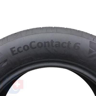 6. 2 x CONTINENTAL 215/60 R16 95H EcoContact 6 Sommerreifen  2022 5.3-5.7mm 