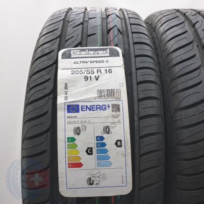 2. 205 55 16 2x GISLAVED 205/55 R16 91V Ultra Speed 2 Sommerreifen 2023 Ungebraucht  
