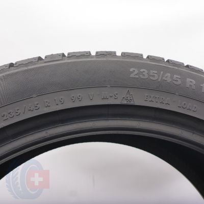 5. 235 45 19 2x CONTINENTAL 235/45 R19 99V XL ContiWinterContact Ts830P M0 Winterreifen 2019, 2020 6,2-6,5mm