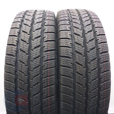 5. 215 75 16C 4x CONTINENTAL 215/75 R16C 116/114R VanContact Winter Winterreifen 2024 VOLL WIE NEU 