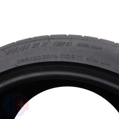 4. 2 x MICHELIN 345/30 ZR19 109Y XL Pilot Super Sport Sommerreifen 2016 5,2-6mm