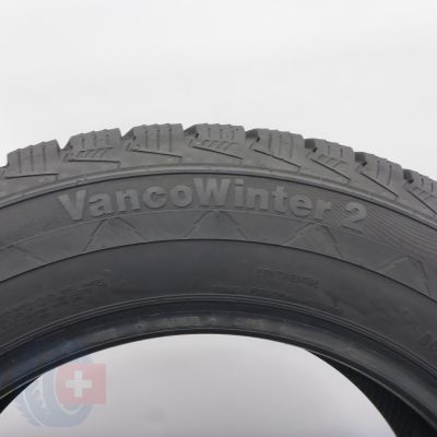 8. 205 65 16C 4x CONTINENTAL 205/65 R16C 107/105T VancoWinter 2 Winterreifen 2020, 2021 6,8-7,5mm