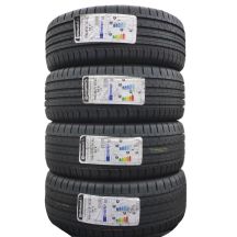 195 45 16 4x CONTINENTAL 195/45 R16 84V XL ContiEcoContact 5 Sommerreifen 2022 WIE NEU VOLL
