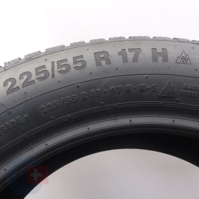 5.  225 55 17 2x CONTINENTAL 225/55 R17 97H WinterContact TS 850 P A0 Zima 2021 VOLL WIE NEU 