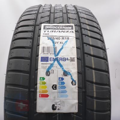 225 40 18 1x BRIDGESTONE 225/40 R18 92Y XL Turanza T005 A0 Sommerreifen 2023 VOLL WIE NEU 