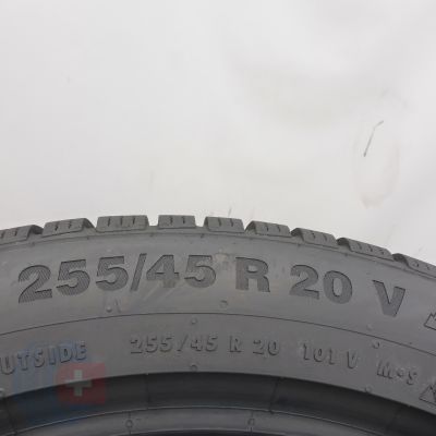 6. 255 45 20 2x CONTINENTAL 255/45 R20 101V XL WinterContact TS 850 P A0 Winterreifen 2023 8,8mm WIE NEU 