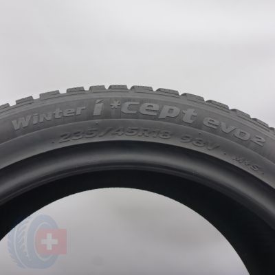 6. 235 45 18 2x HANKOOK 235/45 R18 98V XL Winter ICept evo 2 W320 Winterreifen 2018 6mm