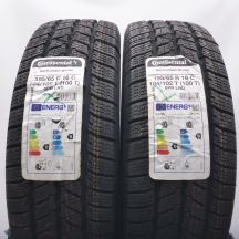 3. 195 65 16C 4x CONTINENTAL195/65 R16C 104/102T VanContact Winter Winterreifen 2022 Ungebraucht  