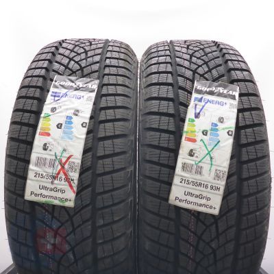 215 55 16 2x GOODYEAR 215/55 R16 93H UltraGrip Performance + Winterreifen 2022 VOLL