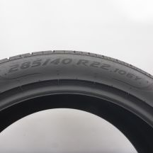 6. 285 40 22 2x PIRELLI 285/40 R22 106Y XL P Zero M0 Sommerreifen 2021 6,8mm