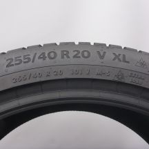 7. 255 40 20 4x CONTINENTAL 255/40 R20 101V XL WinterContact TS 870 P Winterreifen  2023 8,2-8,8mm  WIE NEU 