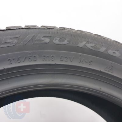 9.  215 50 18 4x PIRELLI  215/50 R18 92V Winter Sottozero 3 Winterreifen 2019 Ungebraucht   