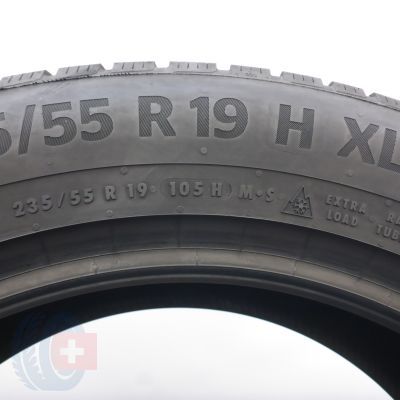 6. 235 55 19 2x CONTINENTAL 235/55 R19 105H XL WinterContact TS870P Winterreifen 2022 7,5-8mm