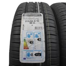 2. 215 65 16 2x CONTINENTAL 215/65 R16 98H ContiPremiumContact 5 Sommerreifen 2019 VOLL