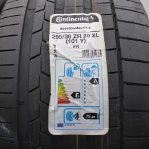 2. 295 30 20 2x CONTINENTAL 295/30 R20 101Y XL SportContact6 Sommerreifen 2018 UNGEBRAUCHT