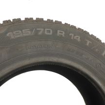 5. 4 x UNIROYAL 185/70 R14 88T MS Plus 77 Winterreifen 2015 UNGEBRAUCHT VOLL