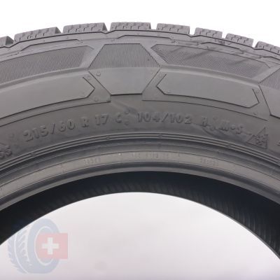 6. 215 60 17C 2x CONTINENTAL 215/60 R17C 104/102H VanContact Winter Winrerreifen 2018/19 8,5mm