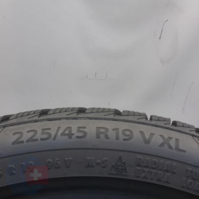 5. 225 45 19 2x BARUM 225/45 R19 96V XL Polaris 5 Winterreifen 2022 7,5-7,8mm