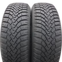 2 x FALKEN 185/65 R15 88T EuroWinter HS01 Winterreifen 2020 WIE NEU 7,5-7,8mm