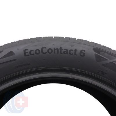 3. 245 45 18 1x CONTINENTAL 245/45 R18 96W EcoContact 6 Sommerreifen 5,8mm 2023