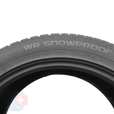 5. 4 x NOKIAN 245/45 R18 100V XL WR Snowproof Winterreifen 2019 6,2-6,5mm