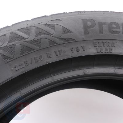 7. 225 50 17 4x CONTINENTAL 225/50 R17  98Y XL PremiumContact 7 Sommerreifen 2024 7mm