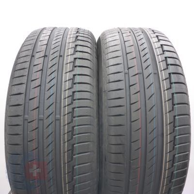 4. 225 55 19 4x CONTINENTAL 225/55 R19 99V PremiumContact 6 Sommerreifen 2024 VOLL WIE NEU 