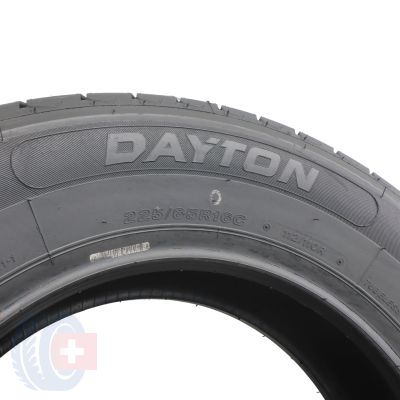 5. 4 x DAYTON 225/65 R16C 112/110R VAN Sommerreifen 2018 VOLL Wie Neu