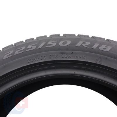 5. 225 50 18 2x PIRELLI 225/50 R18 99H XL Sottozero 3 Winter AO Winterreifen 6-6,4mm 2022