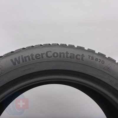4. 225 50 17 1x CONTINENTAL 225/50 R17 98H XL WinterContact TS 870 Winterreifen 2024 8mm WIE NEU 