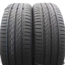 185 55 16 2x CONTINENTAL 185/55 R16  83V UltraContact Sommerreifen 2023 VOLL WIE NEU 