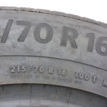 6. 215 70 16 2x CONTINENTAL 215/70 R16 100T WinterContact TS870P Winterreifen 2022 VOLL