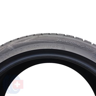 6. 245 40 18 4x VREDESTEIN 245/40 R18 97W XL Wintrac Pro Winterreifen 2022 6,5-7,2mm