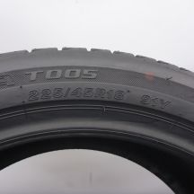 6. 225 45 18 2x BRIDGESTONE 225/45 R18 91Y Turanza T005 Sommerreifen 2022 7,2mm