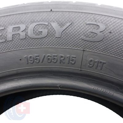 4. 195 65 15 2x TOYO 195/65 R15 91T Nano Energy 3 Sommerreifen 6,5-6,7mm 2020