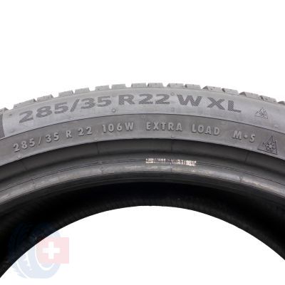 5. 285 35 22 CONTINENTAL 285/35 R22 106W XL WinterContact TS 860 S A0 Winterreifen 2021 6,8-7mm