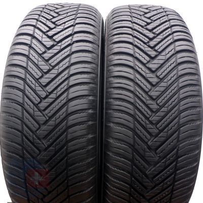 2 x HANKOOK 185/60 R15 88H XL Kinergy 4S2 H750 Ganzjahresreifen 2022 WIE NEU 7mm