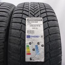 2. 255 45 19 2x BRIDGESTONE 255/45 R19 104V XL Blizzak LM005 Winterreifen 2024 VOLL WIE NEU  